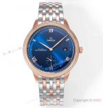 TW Factory Super Clone Omega De Ville PRESTIGE 8802 Steel-Rose gold Watches